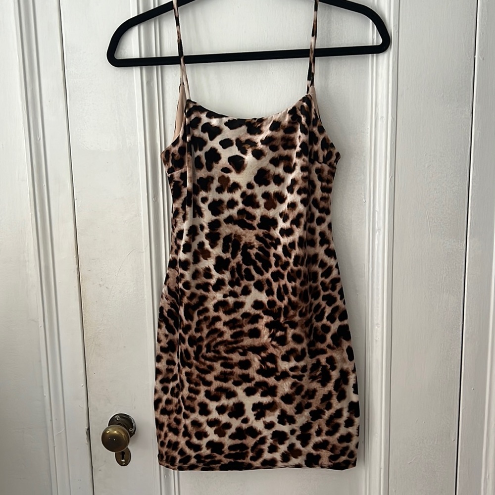 Urban Outfitters Leopard print mini dress